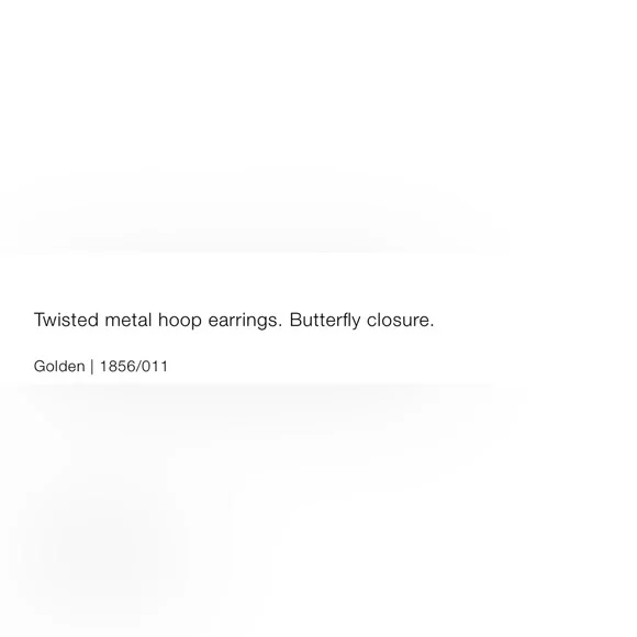 Zara Tiwsted Hoop Earrings - Picture 6 of 6